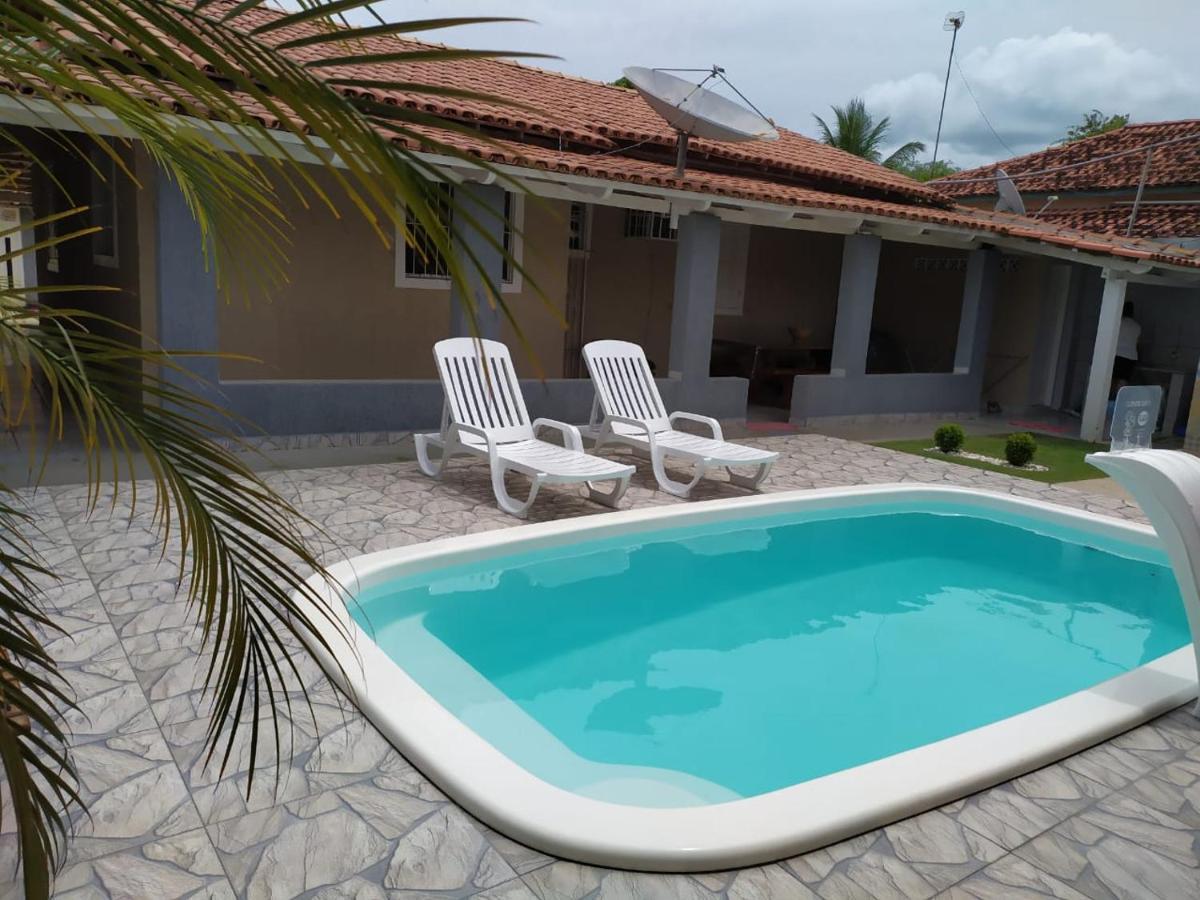 Vila Casa Com Piscina No Centro Nova Viçosa Exteriér fotografie